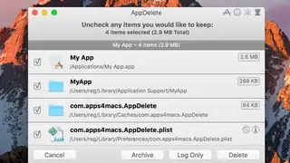 AppDelete by Reggie Ashworth screenshot