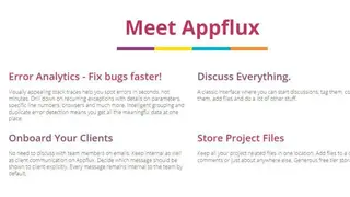 Appflux screenshot