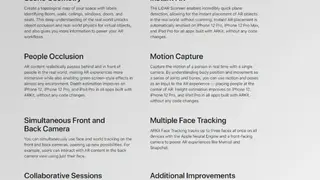 Apple ARKit screenshot