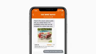 Apple Business Chat screenshot