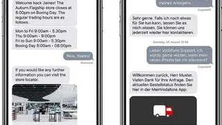 Apple Business Chat screenshot