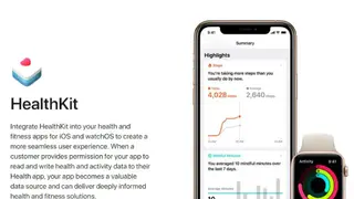 Apple HealthKit screenshot
