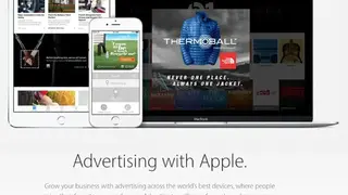 Apple iAd screenshot