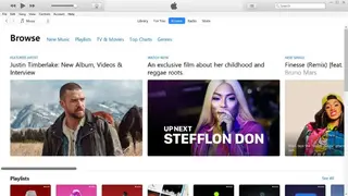 Apple iTunes screenshot