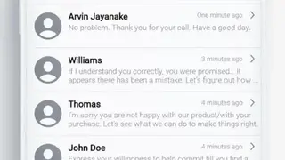 Apple Message screenshot