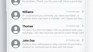 Apple Message screenshot