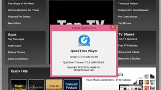 Apple Quicktime screenshot
