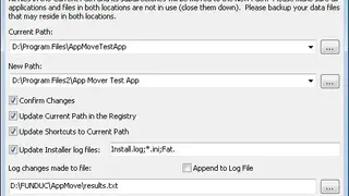 Application Mover screenshot