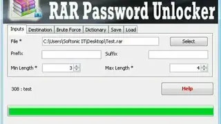 Appnimi ZIP Password Unlocker screenshot