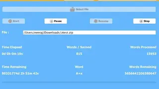 Appnimi ZIP Password Unlocker screenshot