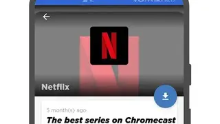 Apps for Chromecast screenshot