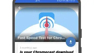 Apps for Chromecast screenshot