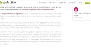 AppSuite Touch Screen screenshot