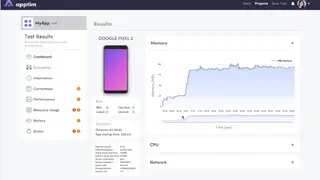 Apptim screenshot