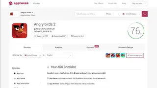AppTweak screenshot