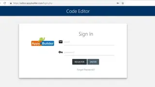 AppyBuilder screenshot
