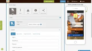 Appypie App Builder screenshot