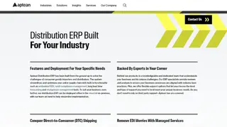 Aptean Distribution ERP screenshot
