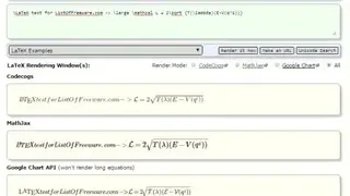 Arachnoid Interactive LaTeX Editor screenshot