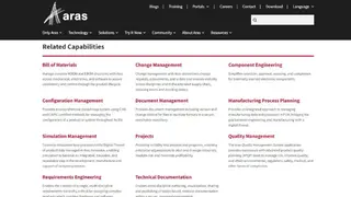 Aras PLM screenshot