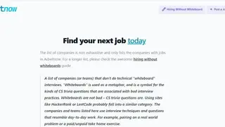 Arbeitnow screenshot