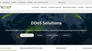 Arbor DDoS Protection screenshot