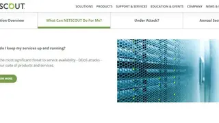 Arbor DDoS Protection screenshot
