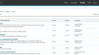 Arch Linux screenshot