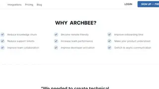 Archbee screenshot