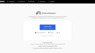 Archive Extractor screenshot