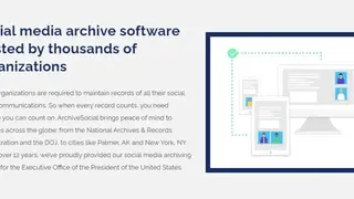 ArchiveSocial screenshot