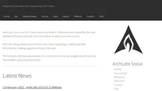ArchLabs Linux screenshot