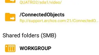 Archos File Manager screenshot