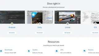 ARCore screenshot