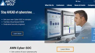 Arctic Wolf AWN CyberSOC screenshot