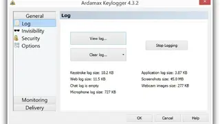 Ardamax Keylogger screenshot
