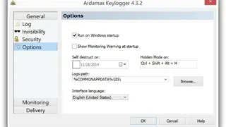Ardamax Keylogger screenshot