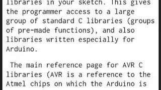 Arduino HandBook screenshot