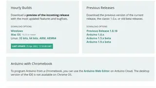 Arduino IDE screenshot