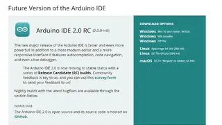 Arduino IDE screenshot