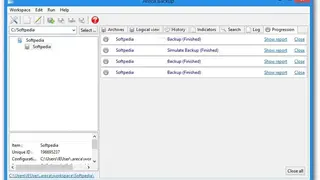 Areca Backup screenshot