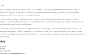 Argos Translate screenshot