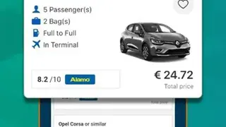 Argus Car Hire App screenshot