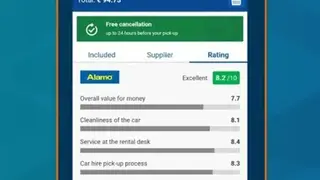 Argus Car Hire App screenshot