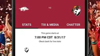 Arkansas Razorbacks Gameday screenshot