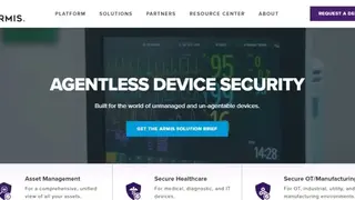Armis screenshot