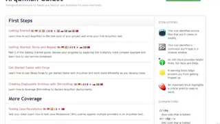 Arquillian screenshot