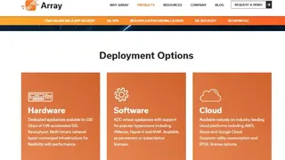 Array APV Series screenshot