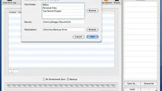 arRsync screenshot