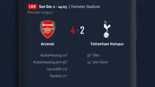 Arsenal Official App screenshot